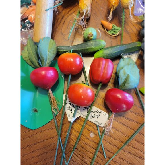 Lot of Assorted Vegetables Root Crops Floral decor Arts & Craft Pieces - Picture 3 of 11